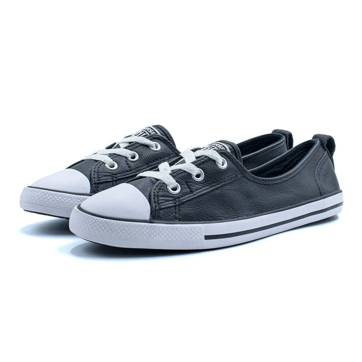 Converse Chuck Taylor All Star Lace Low-Top Sneakers Leather Black Colour For Men