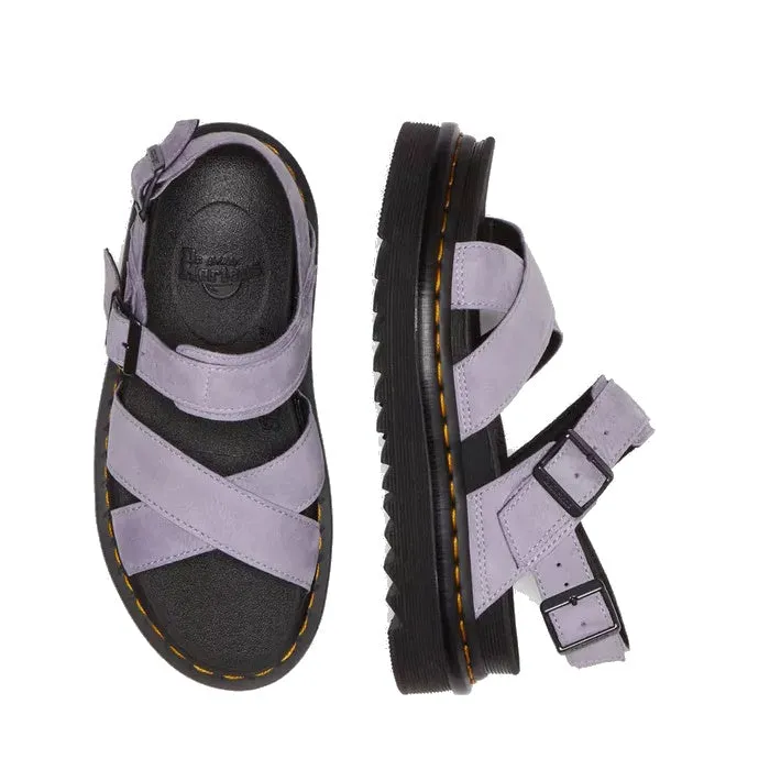 Dr Martens - Voss II Lavender Cross Strap Sandal