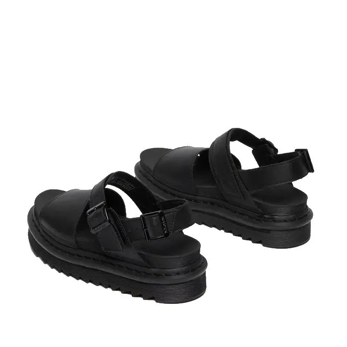 Dr Martens Voss Single Strap Mono Black Sandal