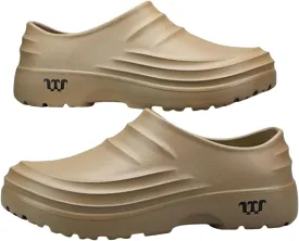 Mens Chef Work Shoes, Non Slip Oil Resistant Clogs Work Shoes, Kitchen Waterproof Nursing Safety Shoes