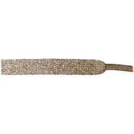 Metallic Flat 3/8" - Gold (1 Pair Pack) Shoelaces