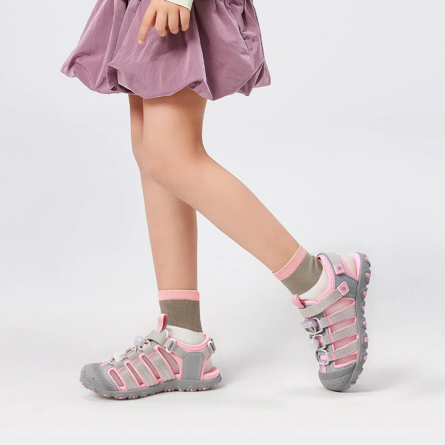 Stelle Boys Girls Sport Water Sandals Kids Summer Outdoor Beach Hiking Closed-Toe Athletic Shoes for Toddler/Little/Big Kids