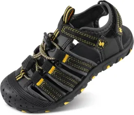Stelle Boys Girls Sport Water Sandals Kids Summer Outdoor Beach Hiking Closed-Toe Athletic Shoes for Toddler/Little/Big Kids