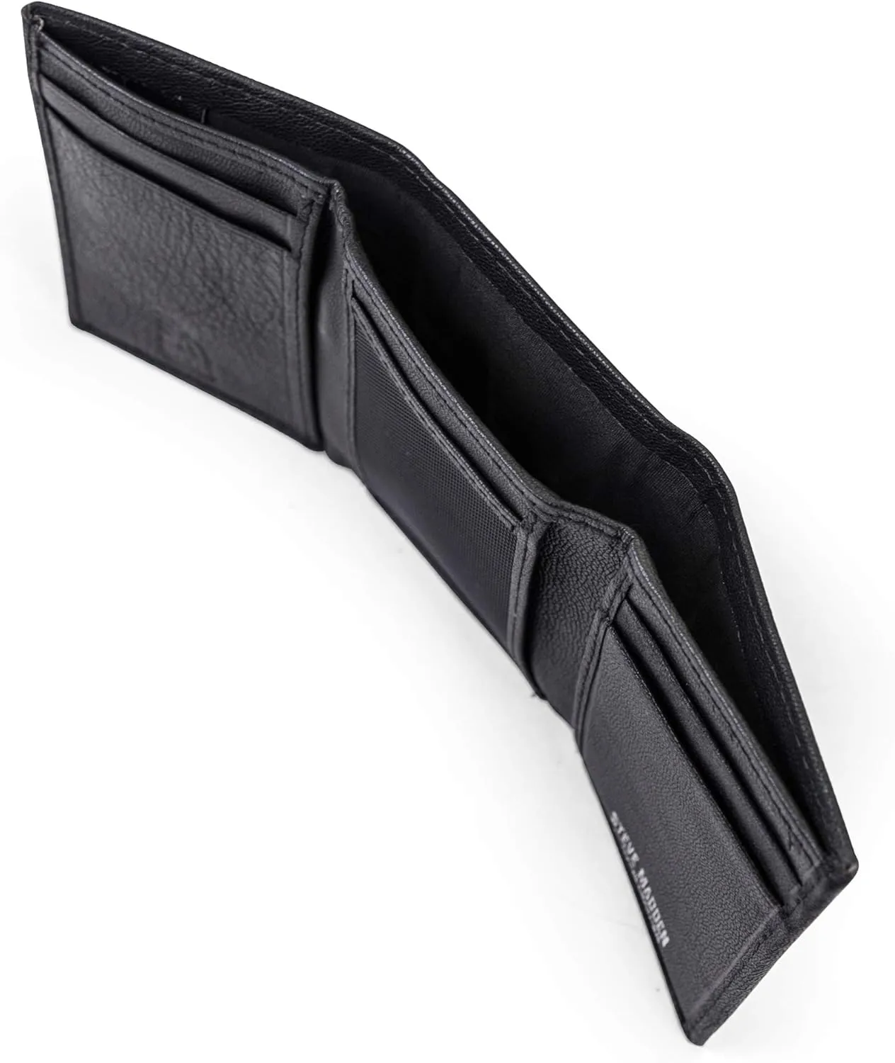 Steve Madden Men's RFID Trifold Wallet with Id Window
